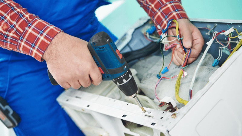 Ankara Samsung Samsung çamaşır makinesi kart tamiri – Su almama arızası orijinal parça ile giderildi. - Teknik servis örneği